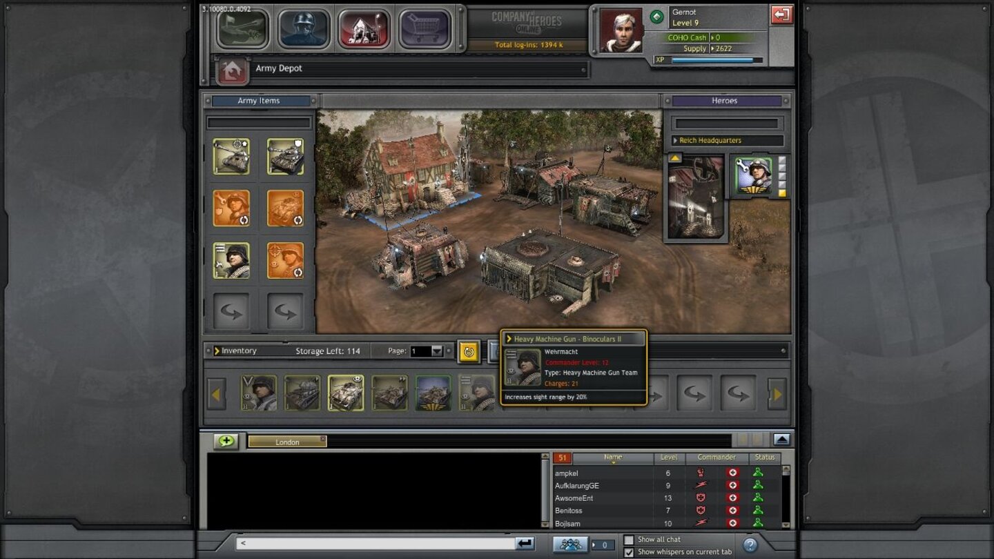 Company of Heroes OnlineDie Screenshots stammen aus der Open Beta des Free2Play-Spiels.