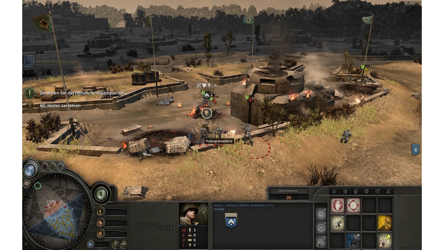 Company of Heroes: Tales of Valor - Bilder aus dem Mehrspieler-Modus der Verkaufsversion