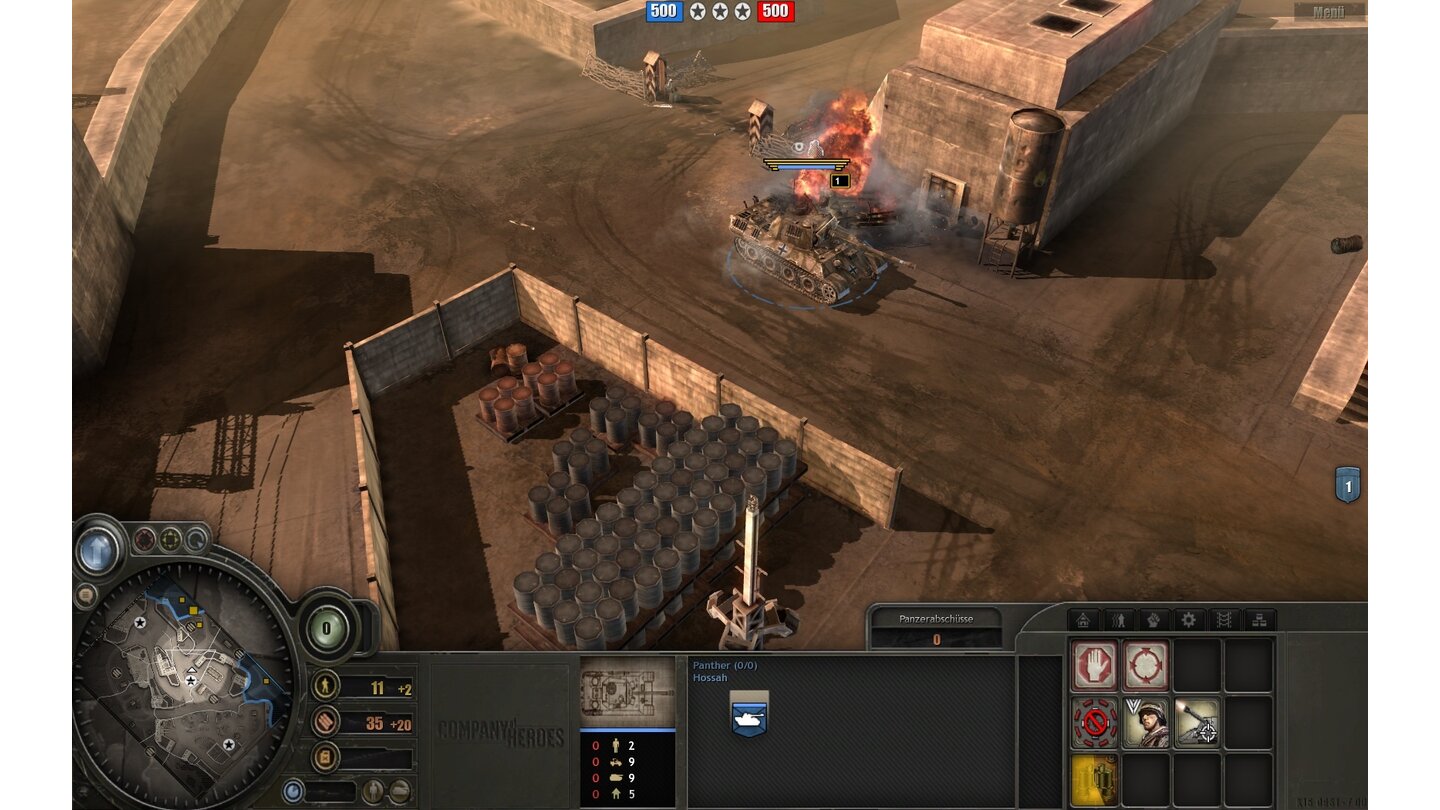 Company of Heroes: Tales of Valor - Bilder aus dem Mehrspieler-Modus der Verkaufsversion