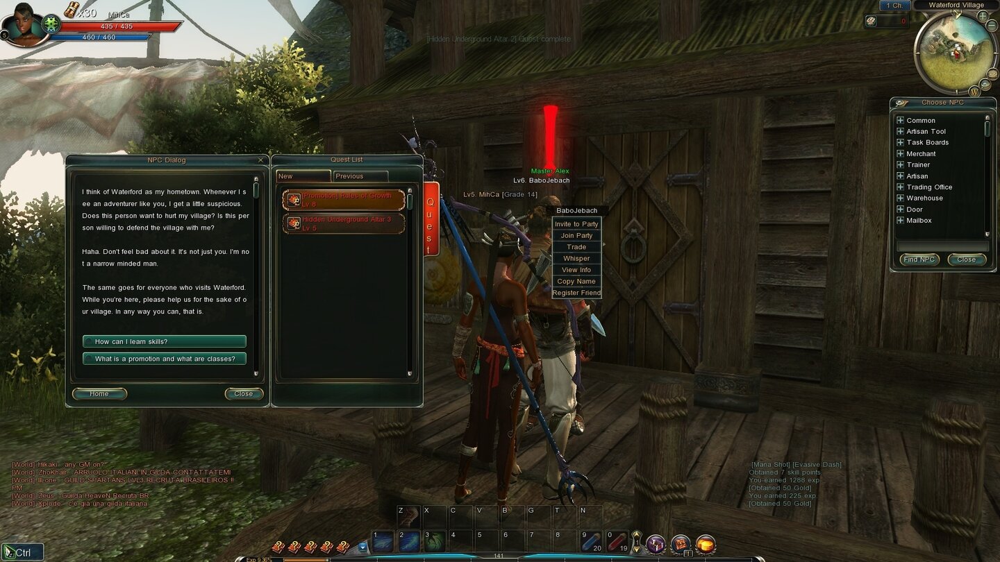 Continent of the Ninth Seal (C9) - Screenshots aus dem VIP-Test