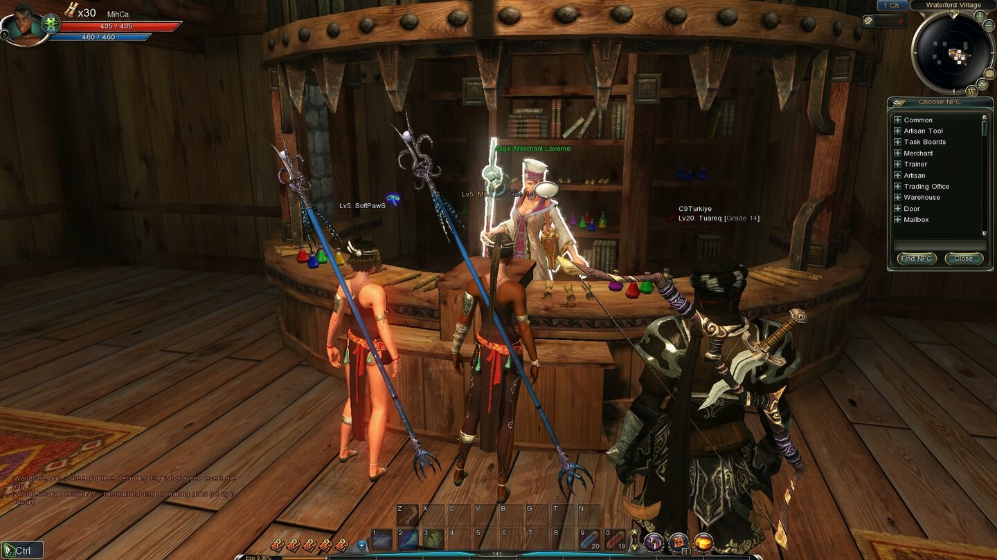 Continent of the Ninth Seal (C9) - Screenshots aus dem VIP-Test