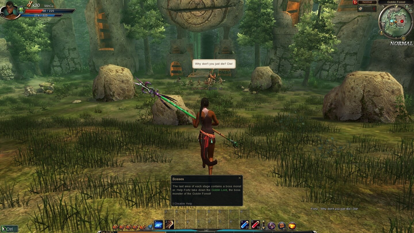 Continent of the Ninth Seal (C9) - Screenshots aus dem VIP-Test