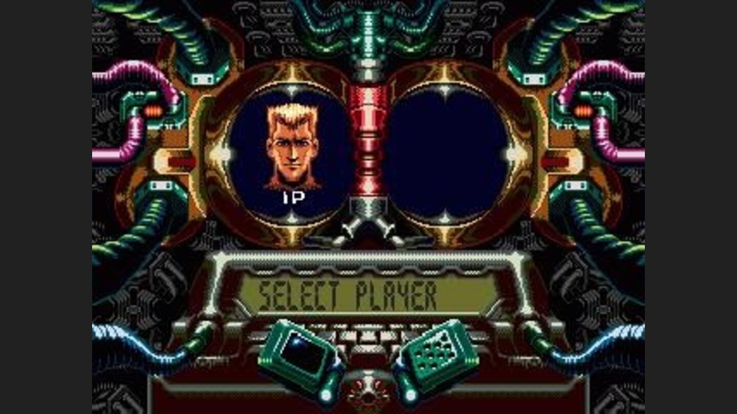 Select one of the four characters, they all have distinct types of firepower.