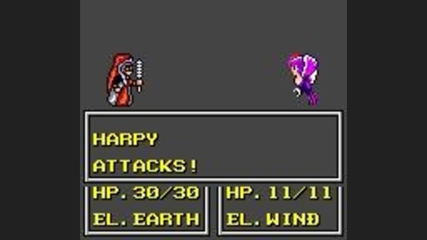 Sending a harpy to attack an enemy magician