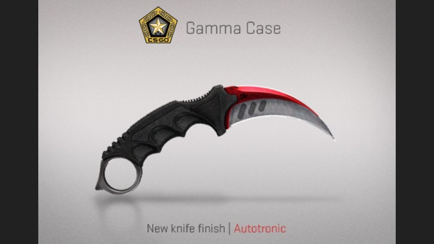 CS:GO - Finishes des Gamma Case