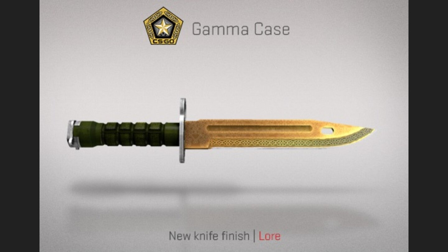 CS:GO - Finishes des Gamma Case