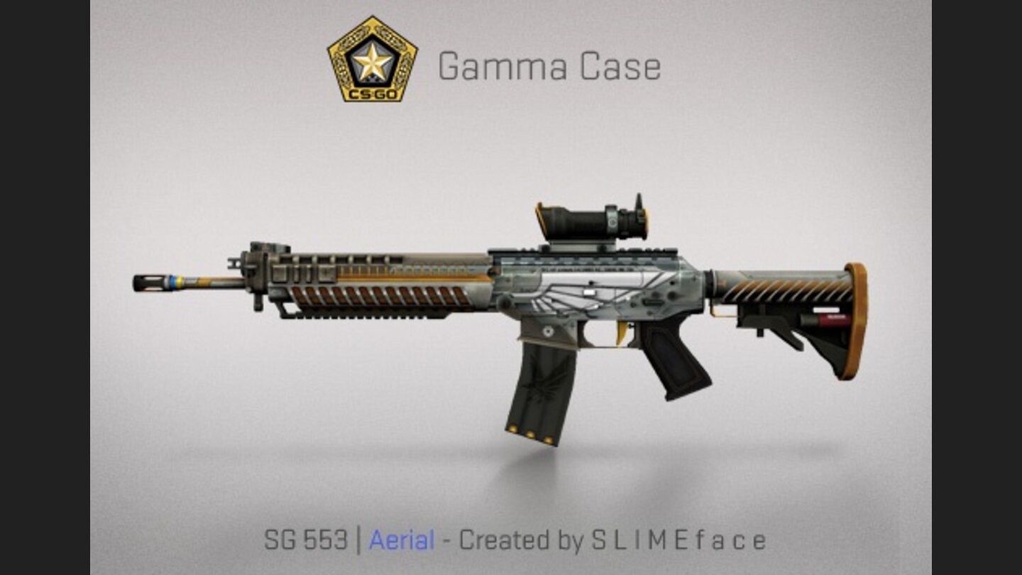 CS:GO - Finishes des Gamma Case