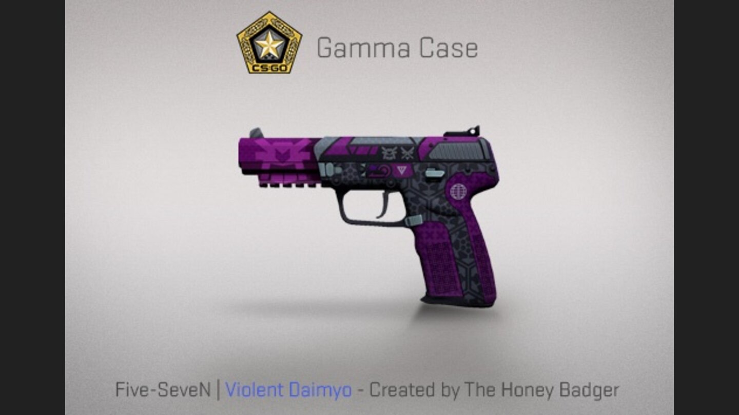 CS:GO - Finishes des Gamma Case