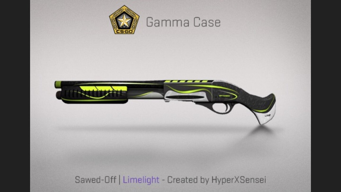 CS:GO - Finishes des Gamma Case