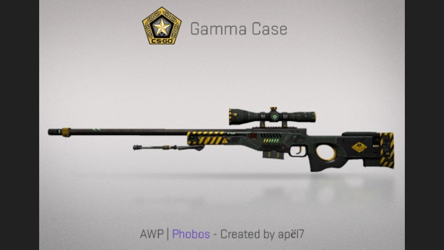 CS:GO - Finishes des Gamma Case