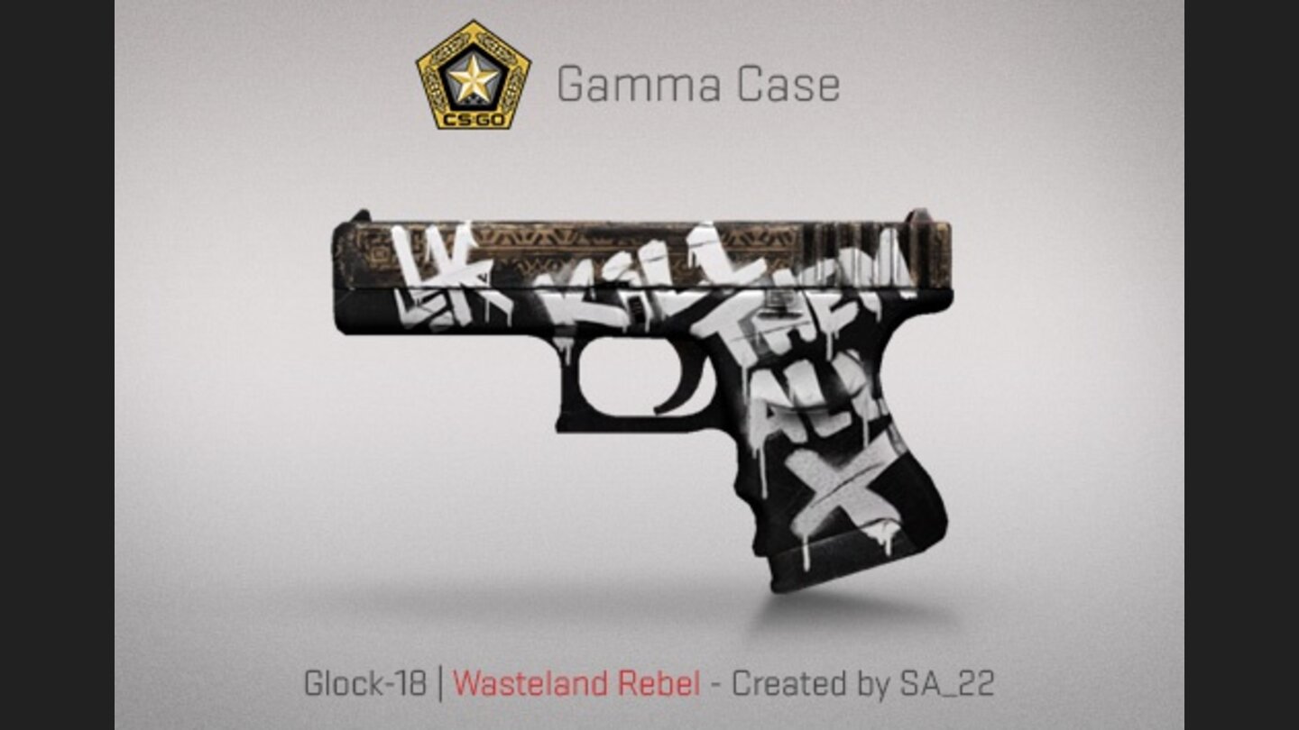CS:GO - Finishes des Gamma Case