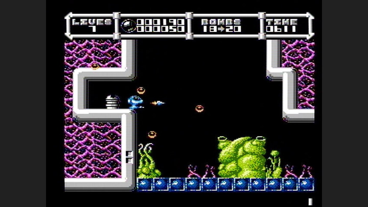 A large, green, blob like creature