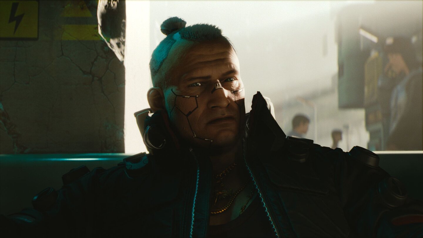 Cyberpunk 2077Aussehen und Kleidung eures Helden bestimmt ihr bis ins Detail - zu sehen bekommt ihr das Ergebnis aber nur im Inventar und in Zwischensequenzen.