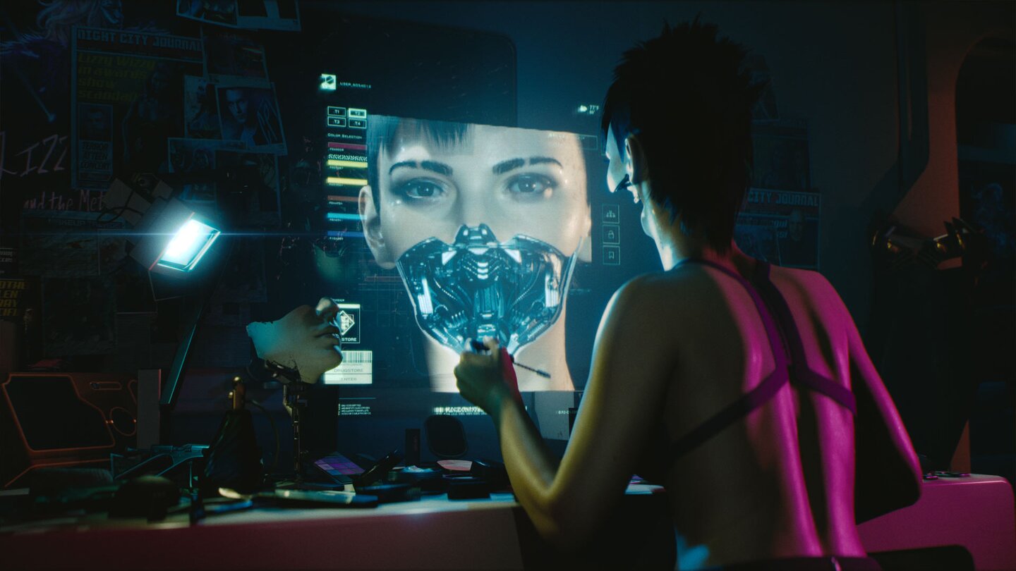 Cyberpunk 2077In Sachen mechanischer Modifikationen scheint es bei Cyberpunk 2077 nahezu kein Limit zu geben.