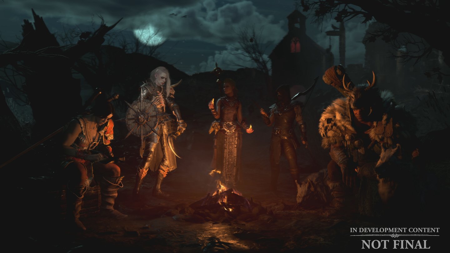 Diablo 4 Totenbeschwörer - Lagerfeuer