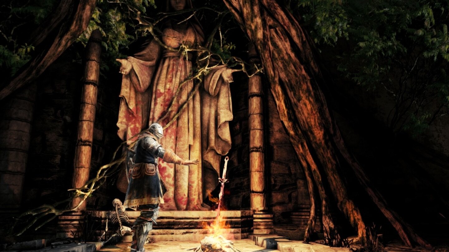 Dark Souls 2Die berühmten Lagerfeuer als Speicherpunkte kehren zurück. FromSoftware überlegt gerade, ob sie eventuell für ein Schnellreisesystem genutzt werden.