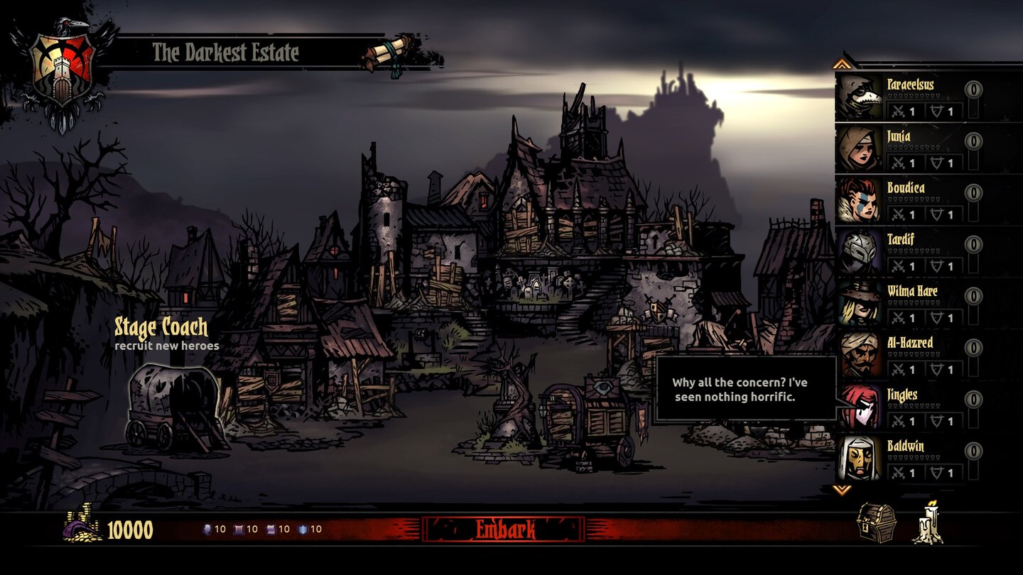 Darkest Dungeon - Screenshots