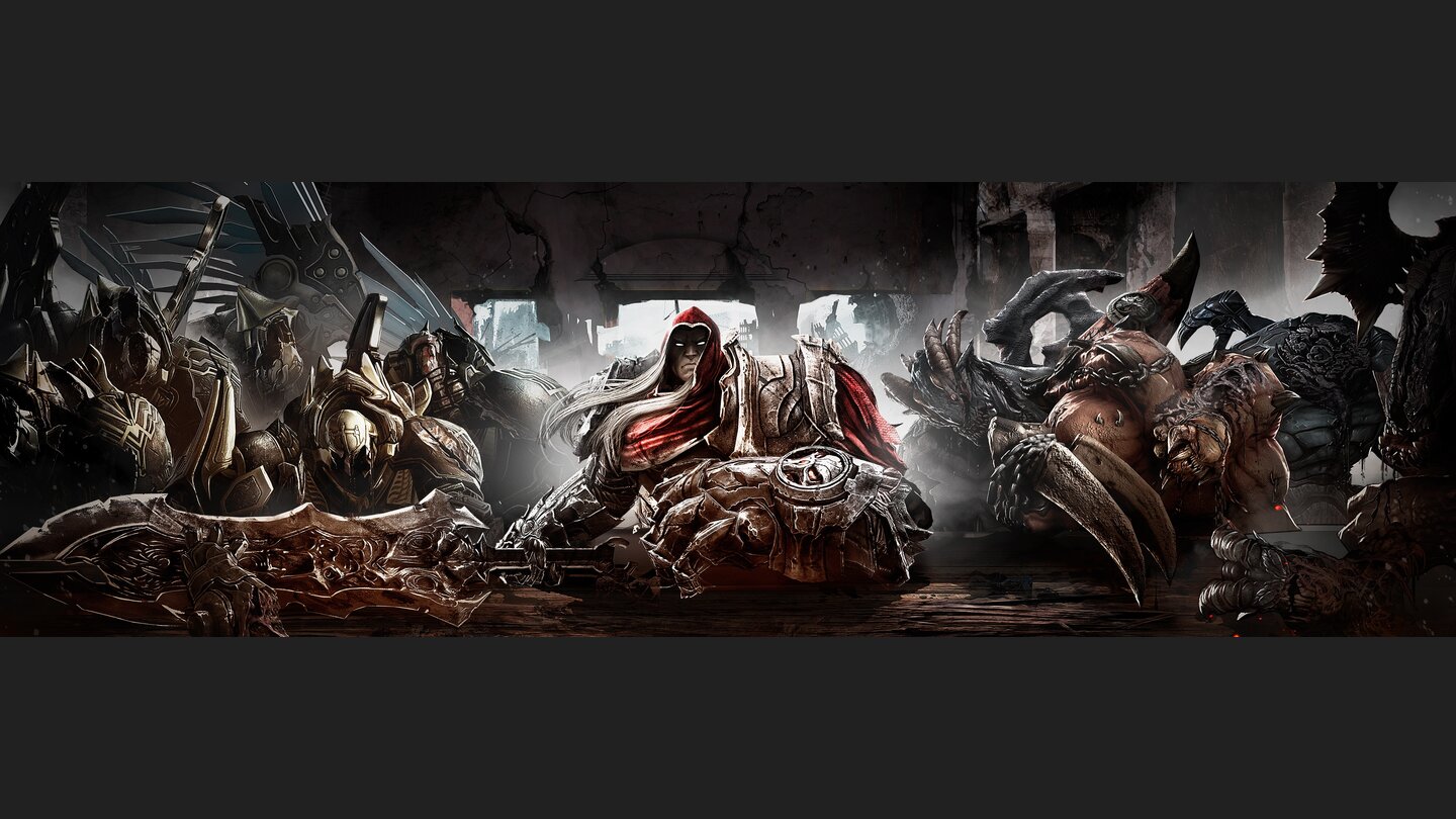 » Dualscreen-Wallpaper zu Darksiders herunterladen