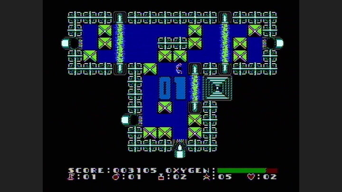 Force fields and other obstacles can block your way