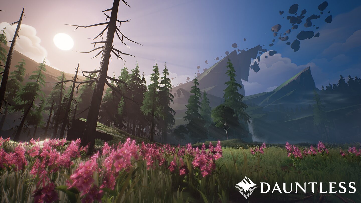 DauntlessFür die Spielwelt von Dauntless haben die Entwickler von Phoenix Labs mehr als 100 verschiedene Inseln kreiert.
