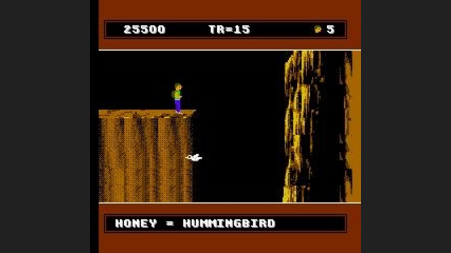 After using the blob as trampoline, a honey jellybean transforms him into a bird, so that he can follow the boy.