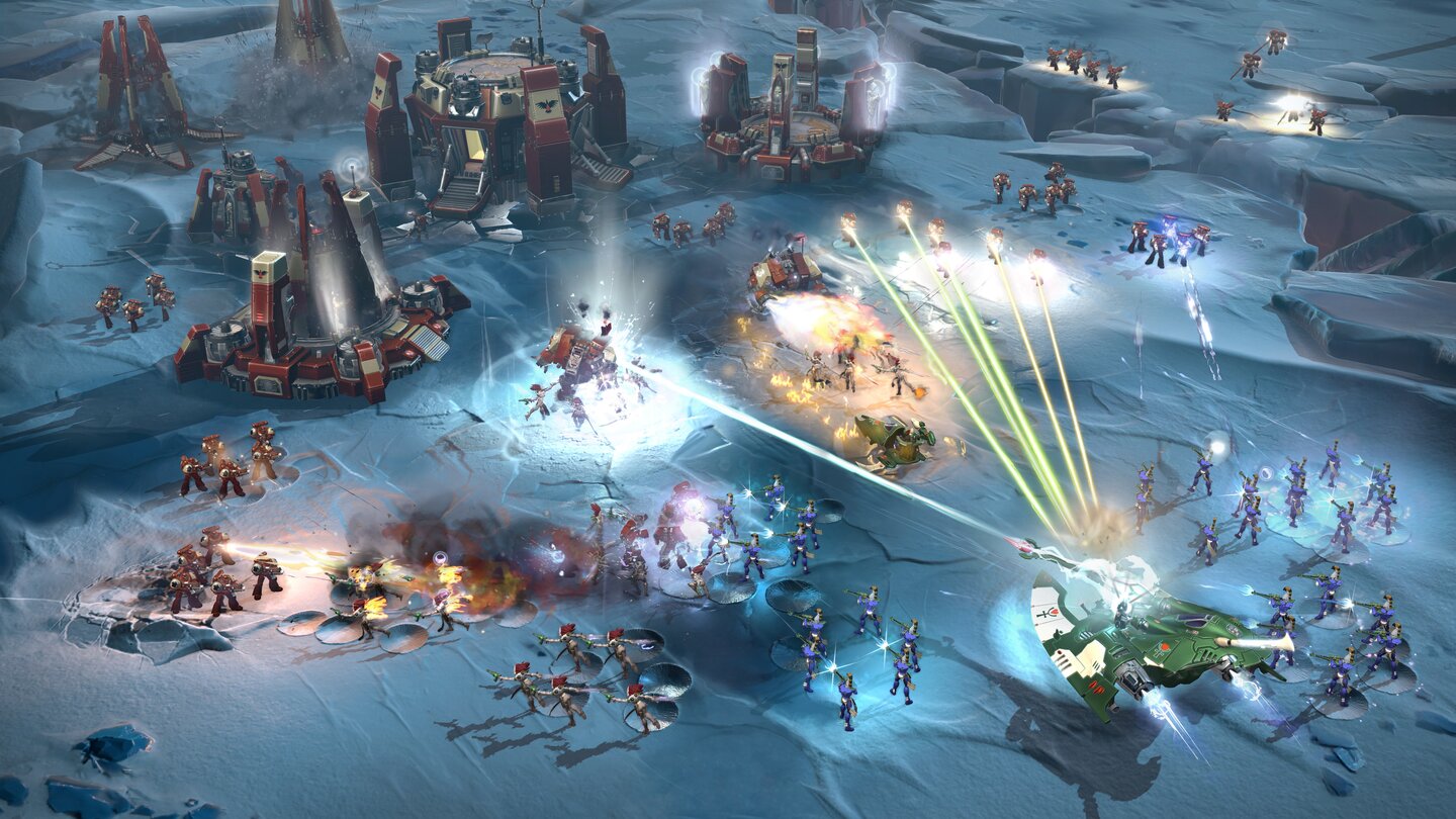 Warhammer 40.000: Dawn of War 3Back to the roots: Dawn of War 3 bringt Basisbau und dicke Schlachten zurück.