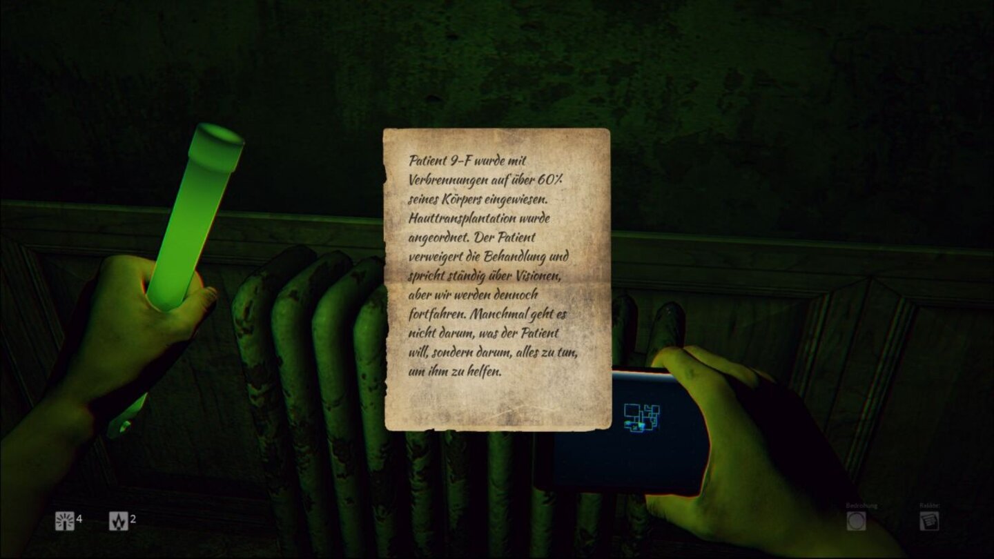 Daylight (PS4)Notizen offenbaren meist interessante Details.