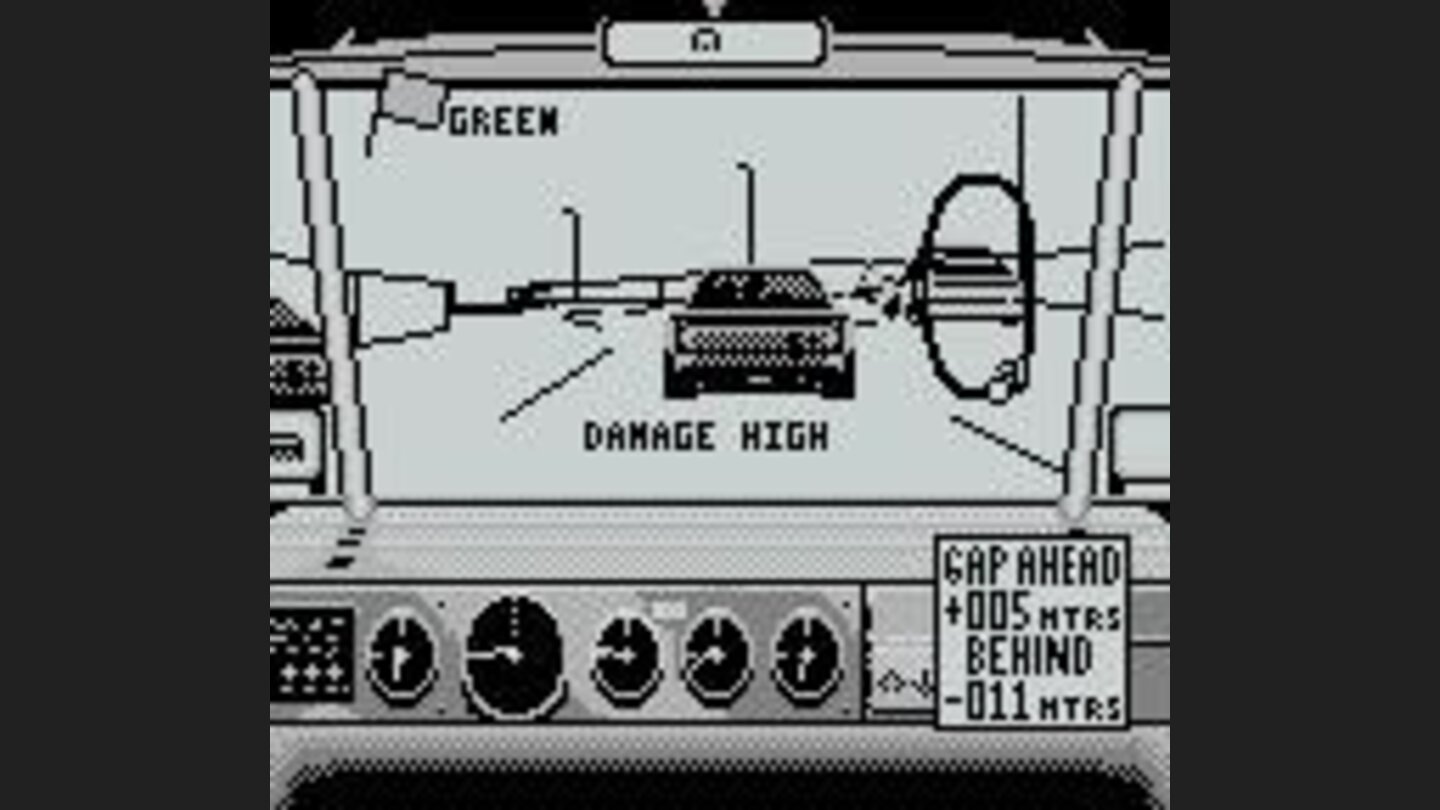 Different colored cars