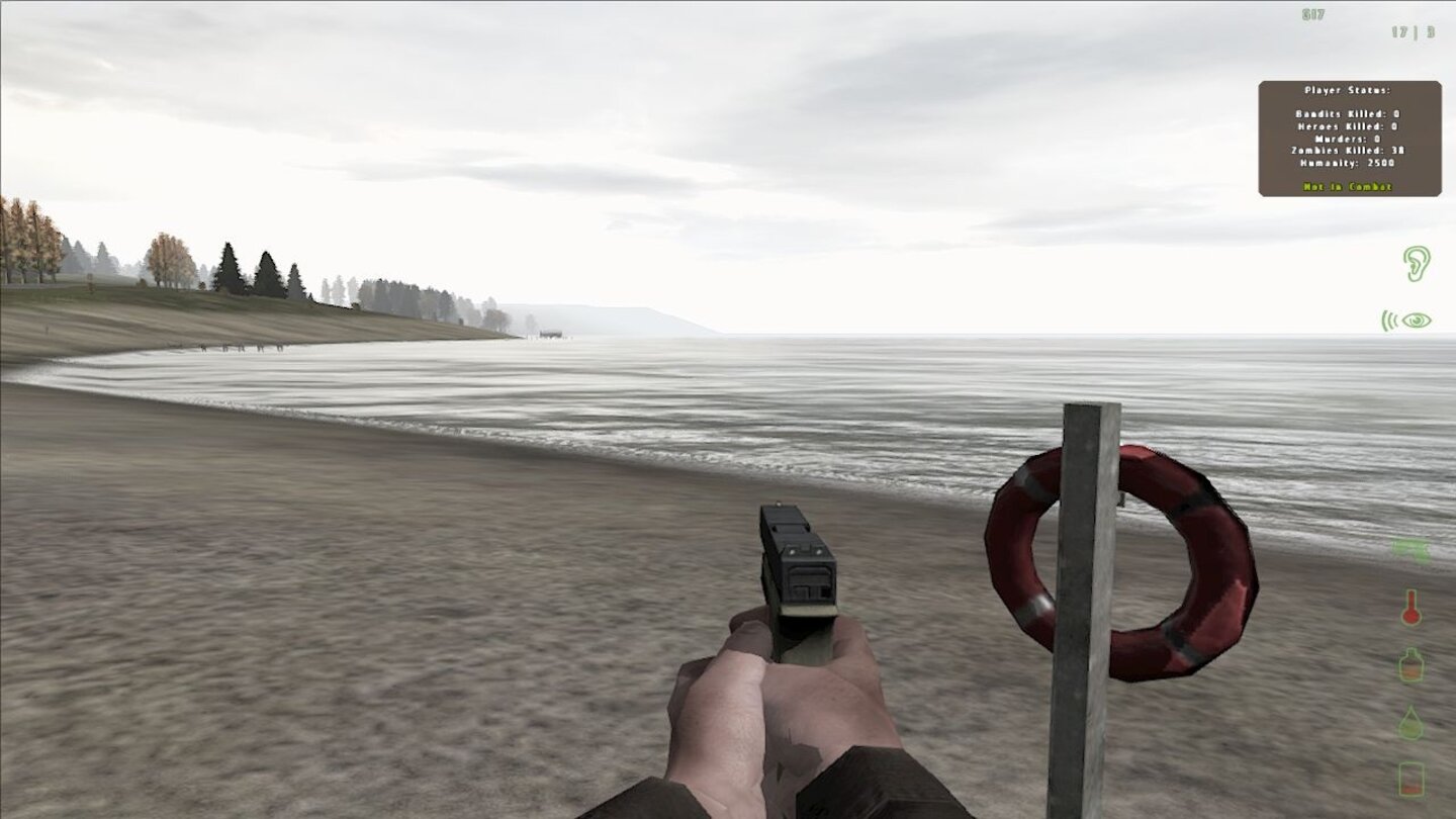 Die Rettungsschwimmer von TavianaOb hier jemand einem Ertrinkenden zu Hilfe eilen würde wagen wir zu bezweifeln. Obwohl - die Zombies würden sich sicher gern einen Überlebenden angeln.