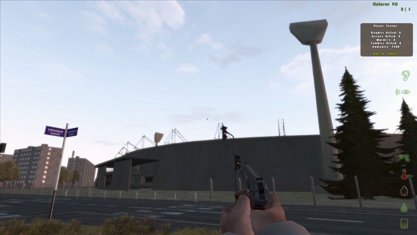 Zombie FußballIn der Großstadt Lyepestok findet sich mittig ein gigantsches Fußballstation.