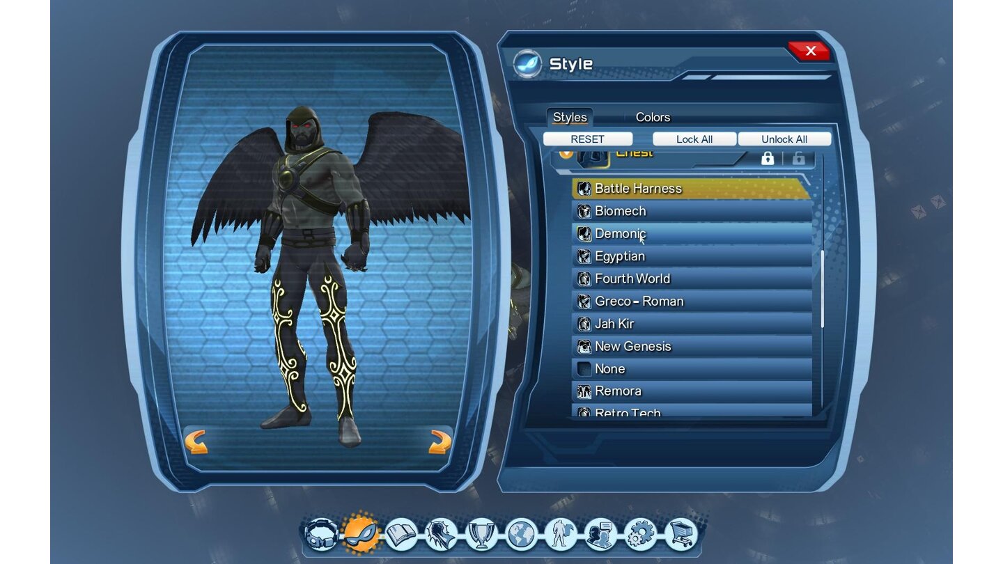 DC Universe OnlinePC-Screenshots aus der Testversion
