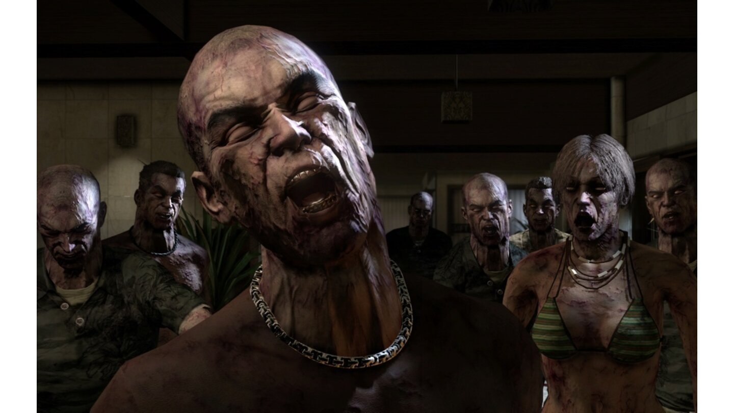 Dead IslandViele Stützpunkte sind zunächst mit Zombies überfüllt.