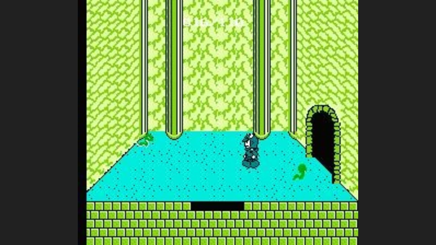 Nice green room with two little creatures