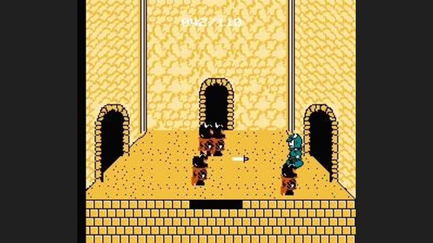 Four mean black-faced dudes are after me