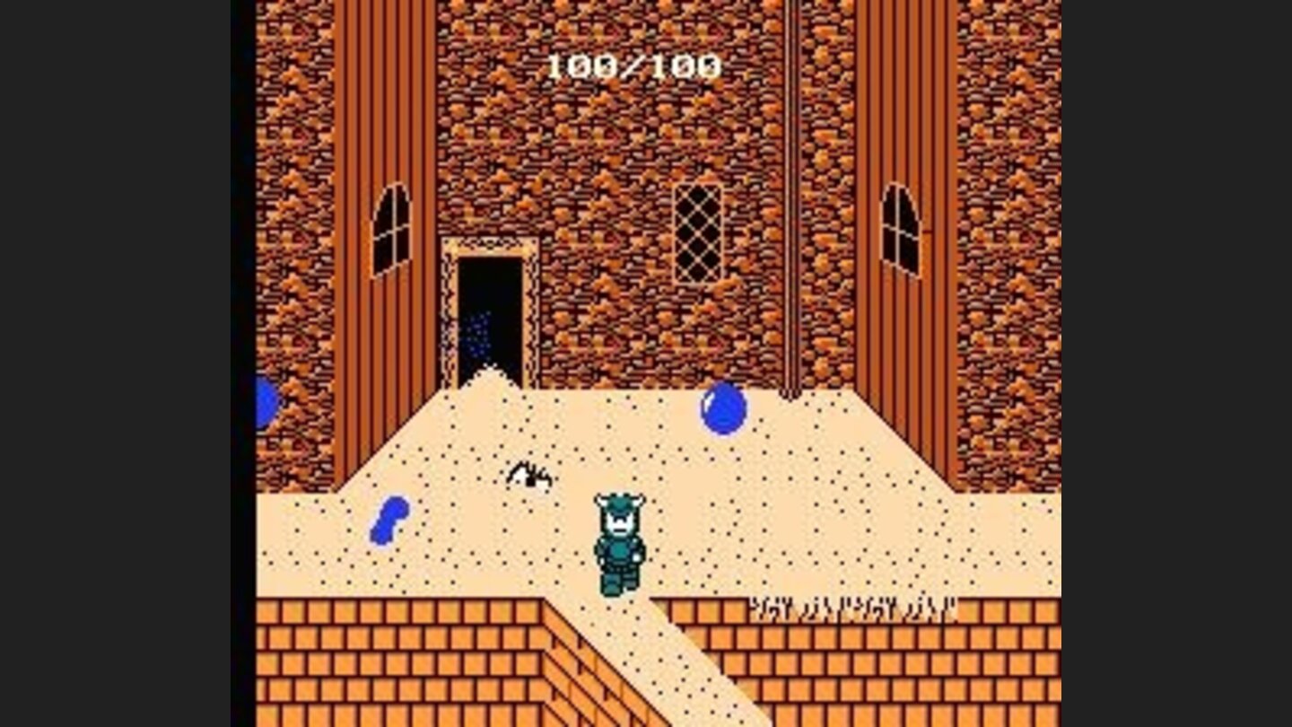 Those blue balls must be avoided at all costs