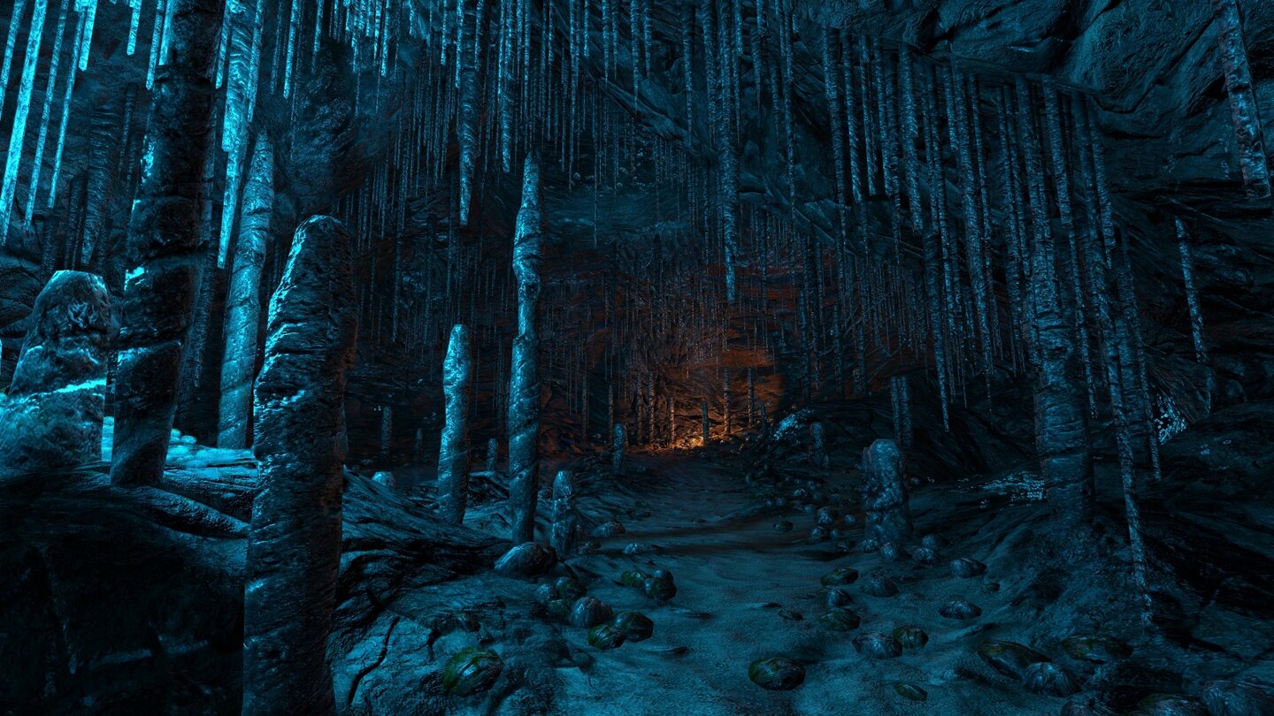 Dear Esther - Der dritte von vier kurzen Akten spielt in einer eindrucksvollen Höhle.