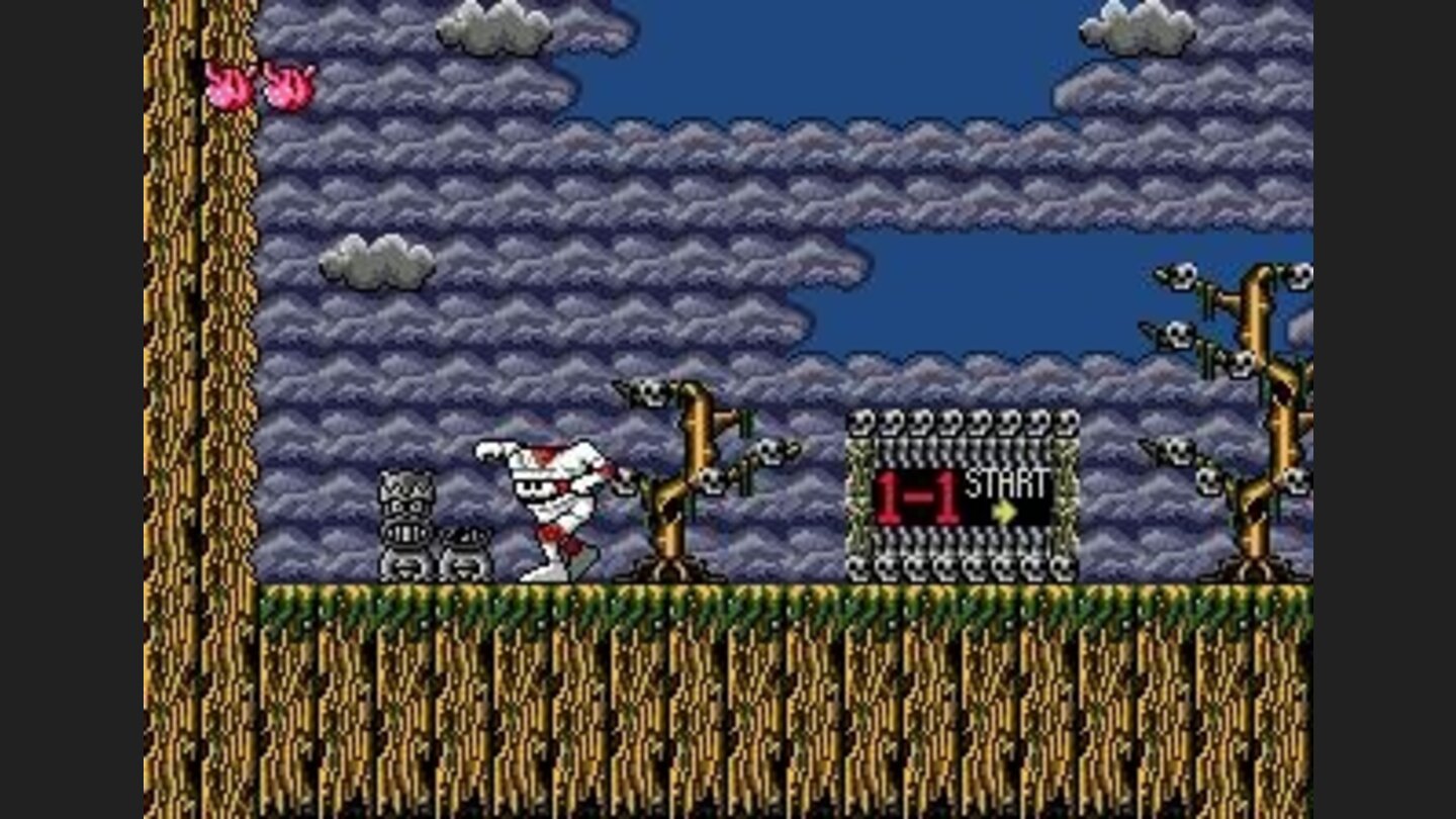 Bust up the statues for power-ups