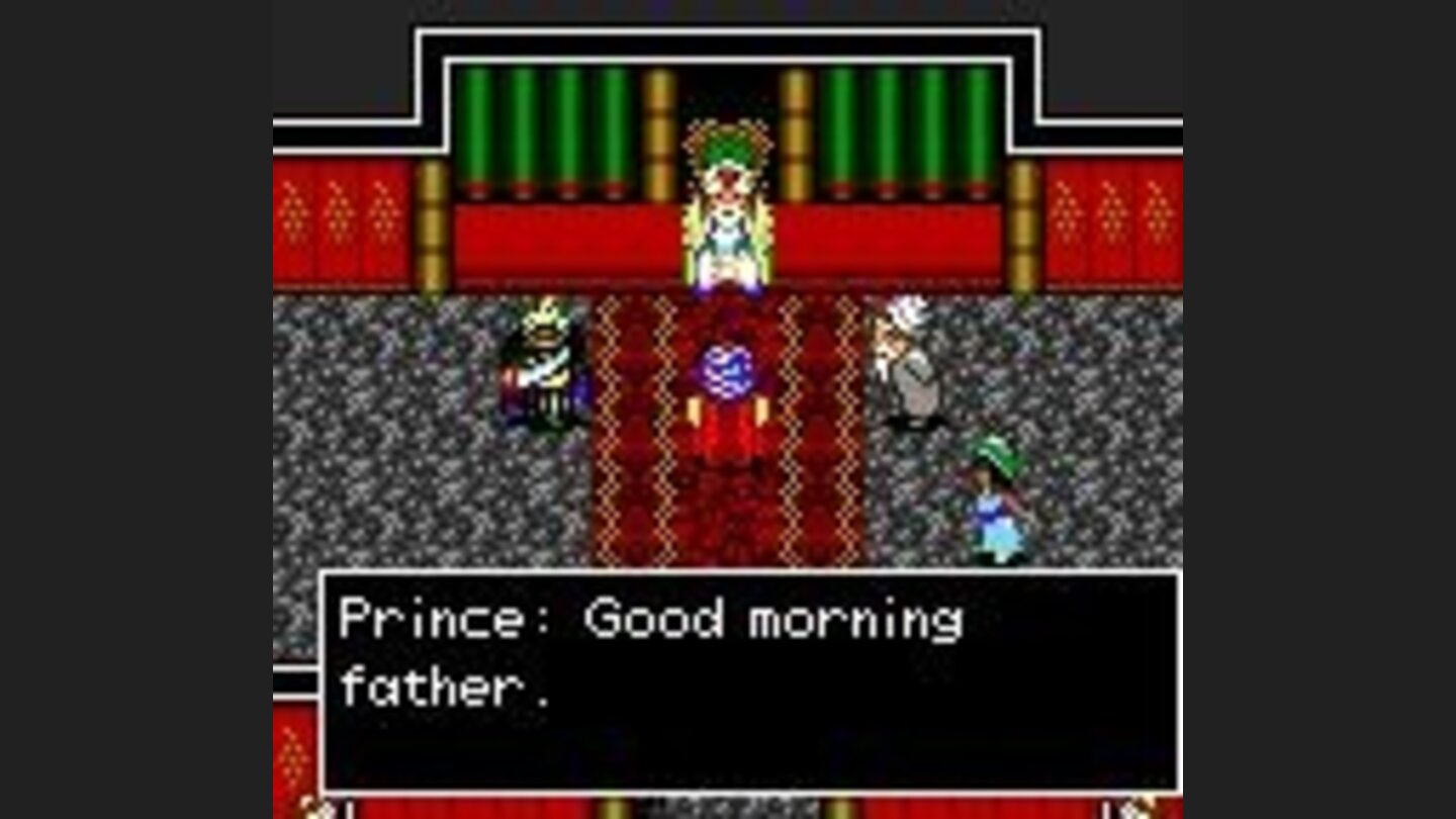 Talking to the King, your father