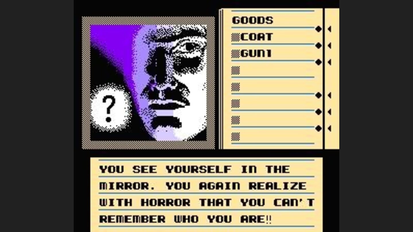 Your own reflection in the mirror