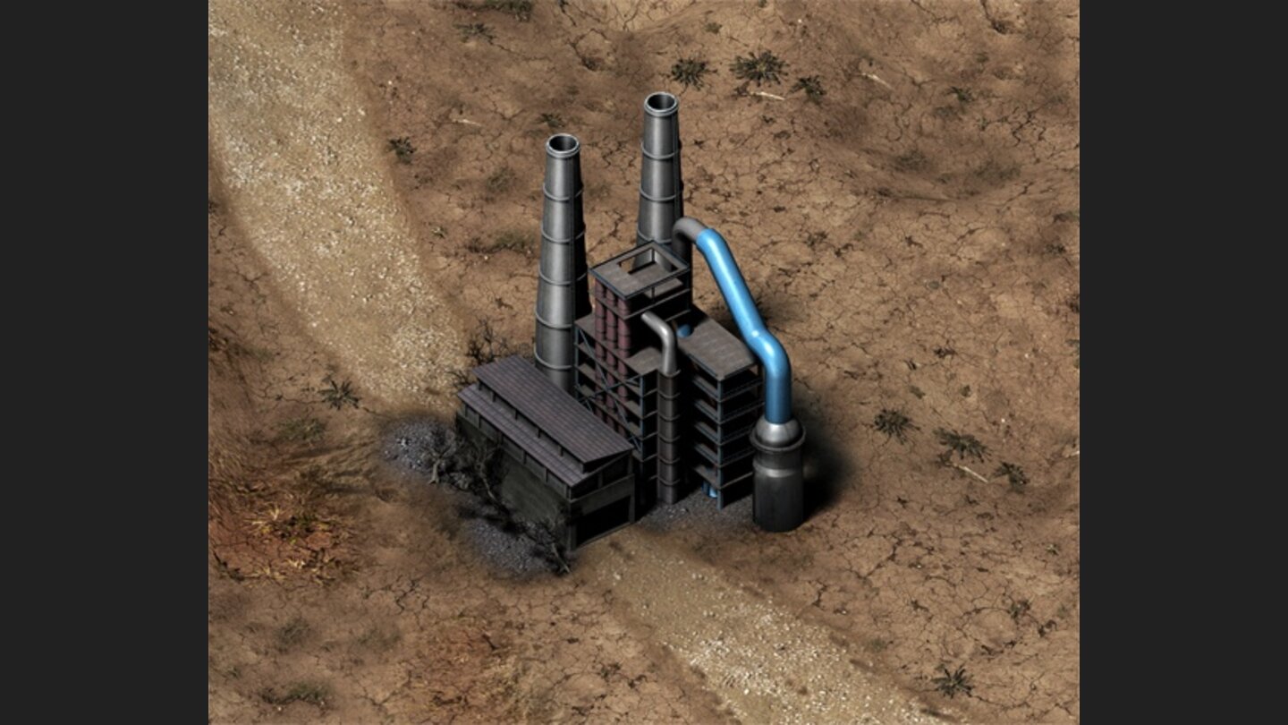 Desert Blitz - Die Gebäude