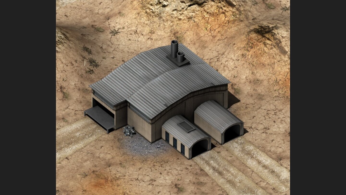 Desert Blitz - Die Gebäude