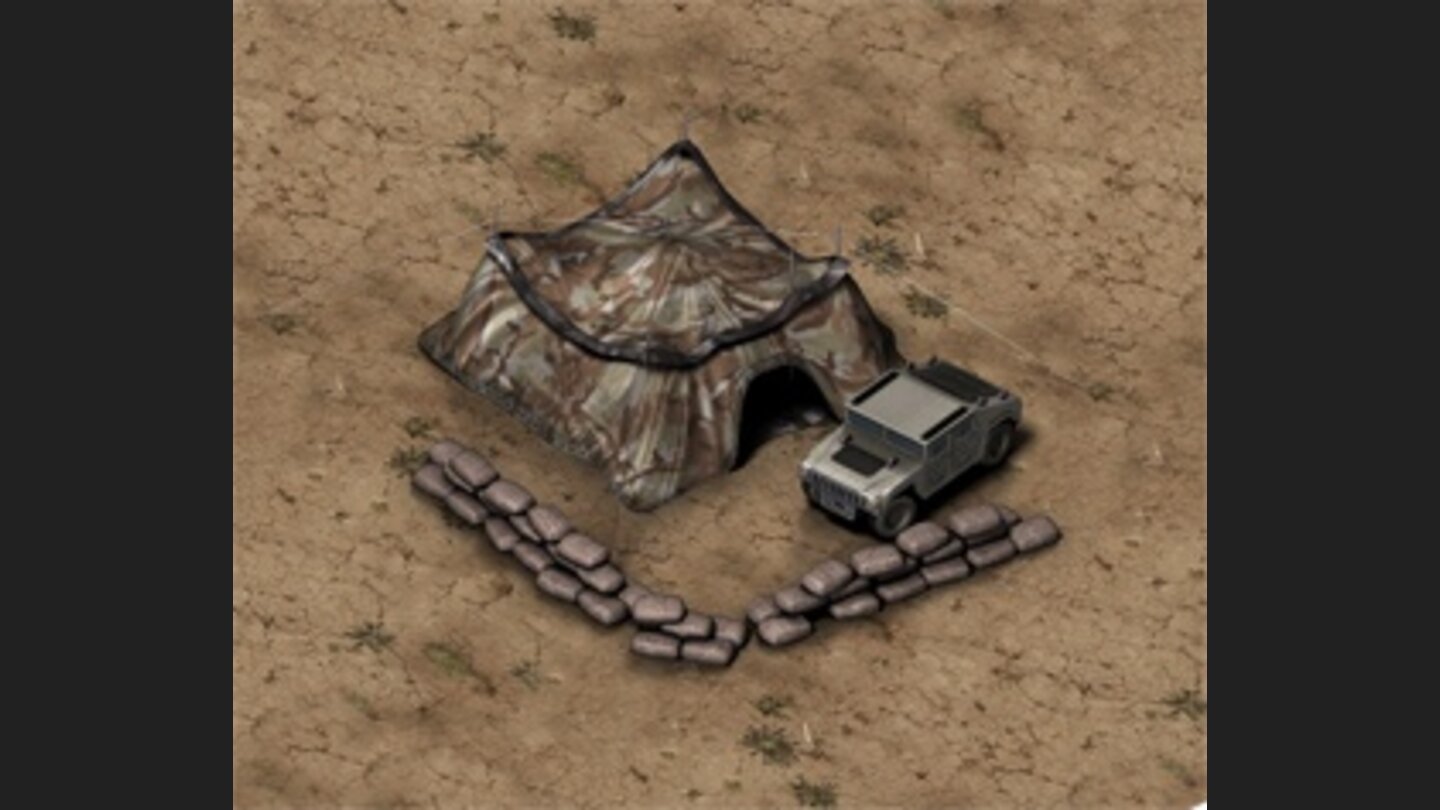 Desert Blitz - Die Gebäude