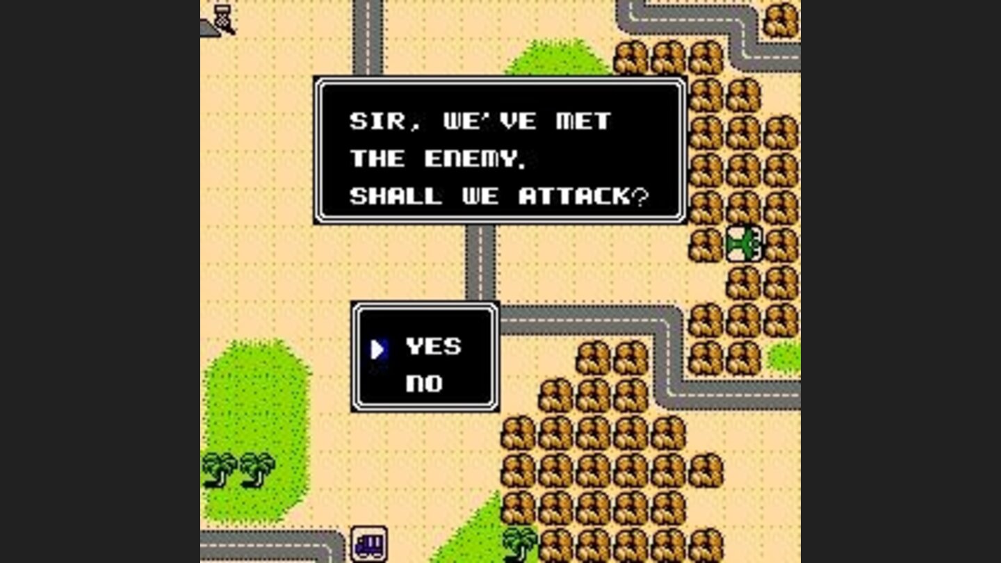 The option to attack