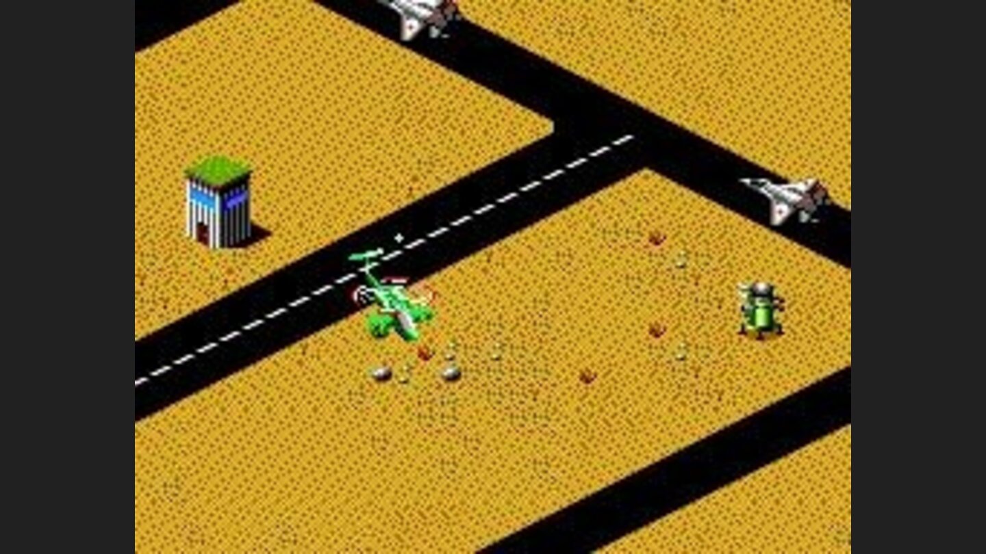Enemy airfield