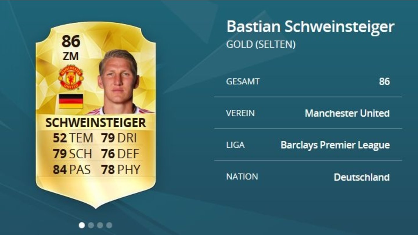 FIFA 16 Ultimate TeamBastian Schweinsteiger