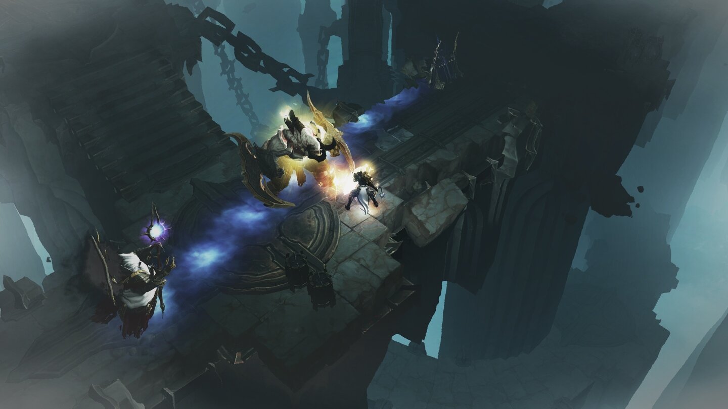 Diablo 3: Reaper of SoulsAm Ende des Add-On geht es in die Festung des gefallenen Erzengels Malthael.