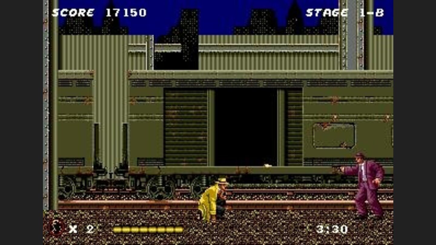 Duck to avoid his bullets, and approach him while he is reloading