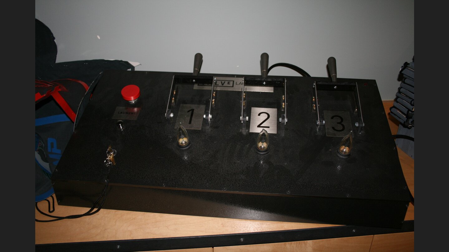 Die Schalttafel mit der Steam gestartet wurde.