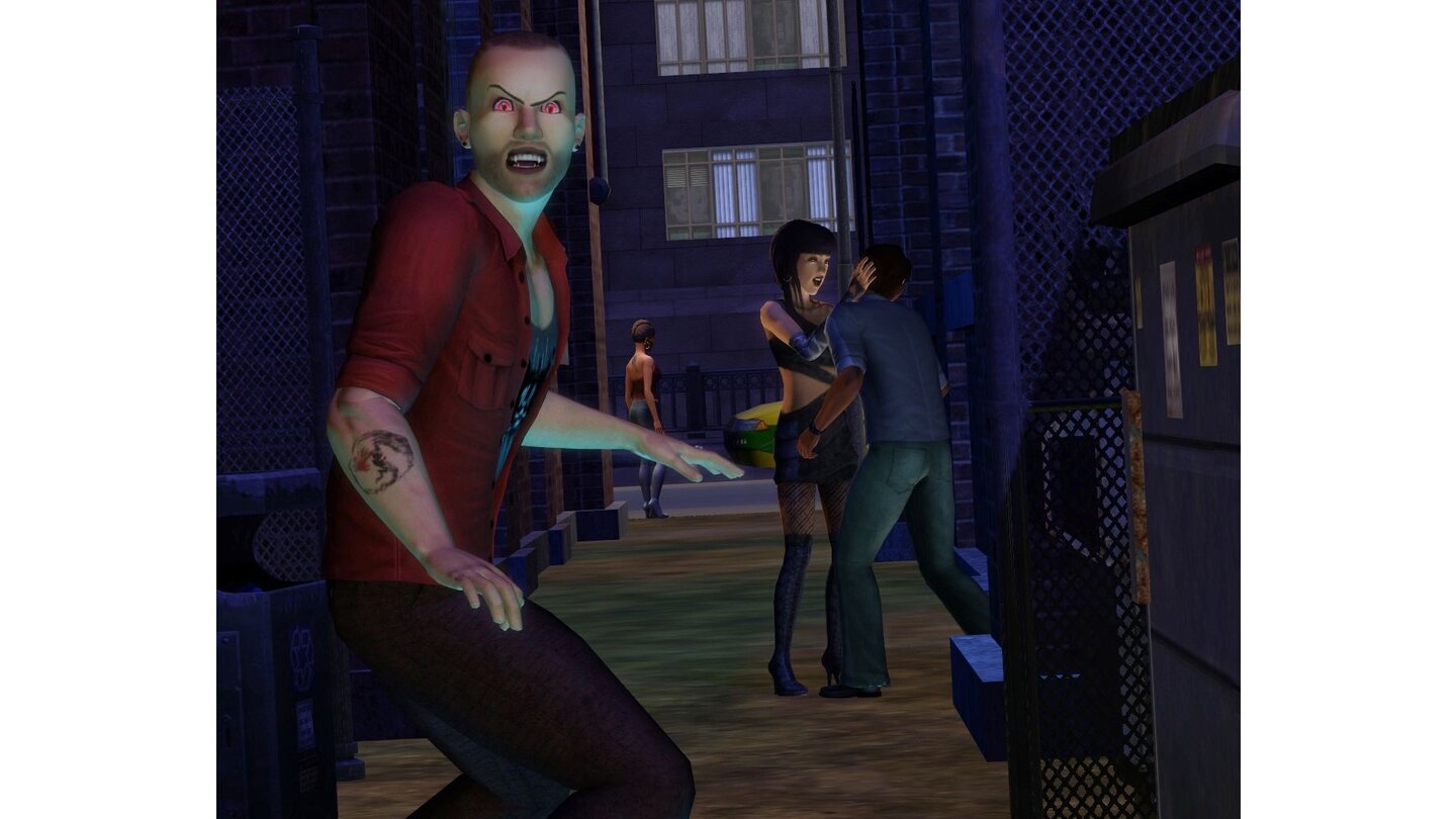 Die Sims 3 Late NightScreenshots von den Vampiren