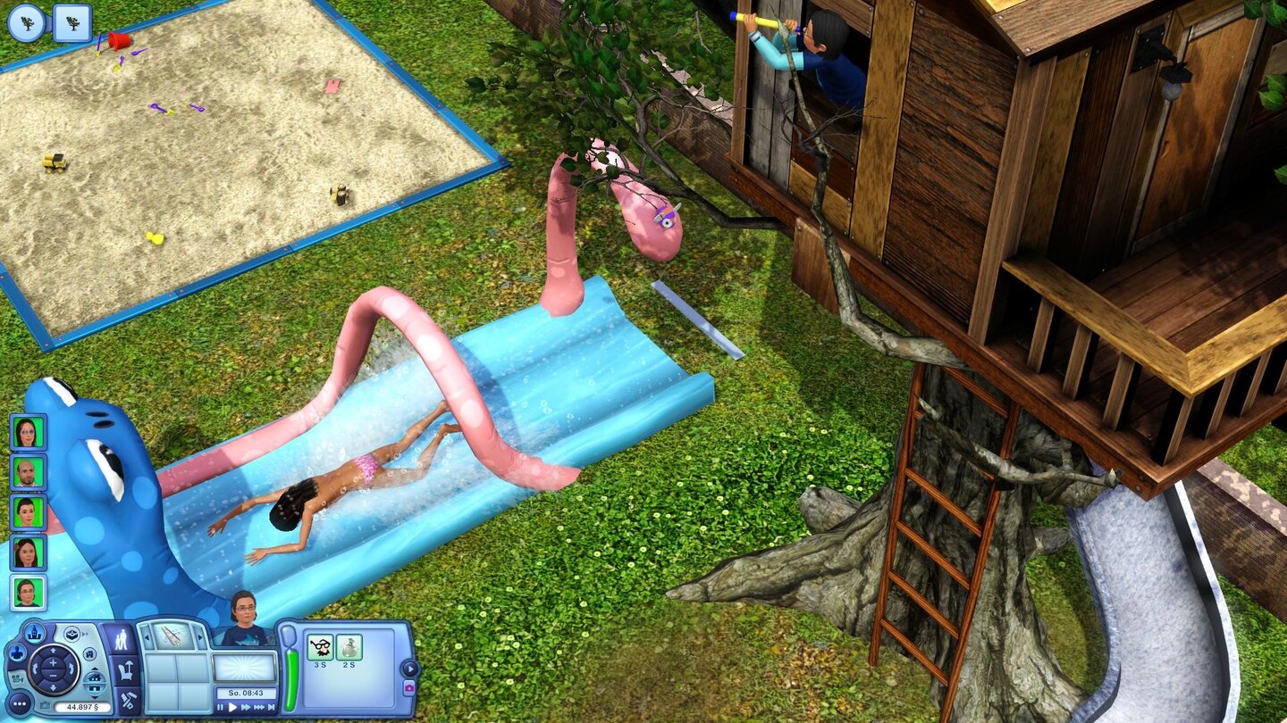 Die Sims 3: LebensfreudePC-Screenshots aus der Test-Version